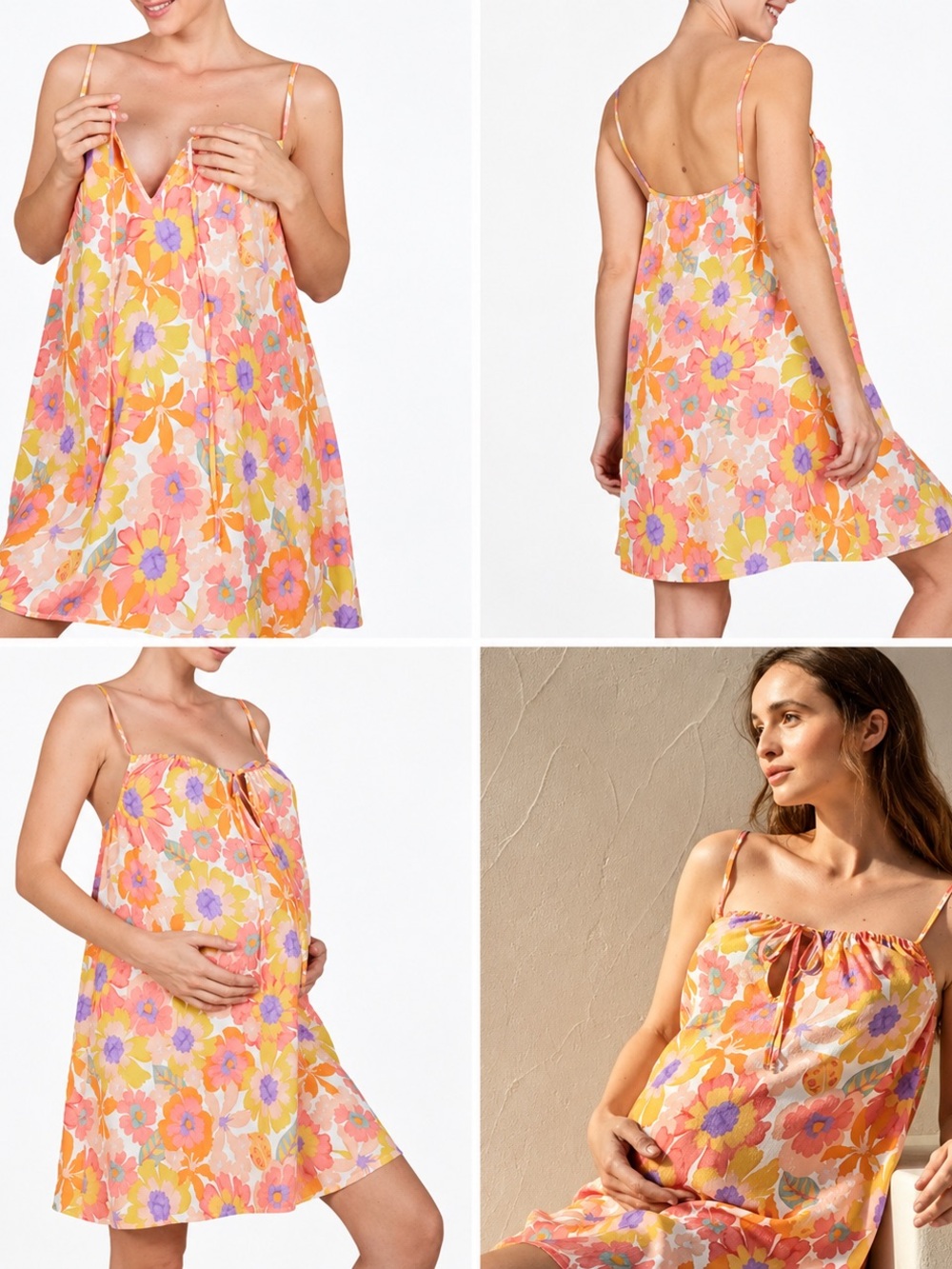 Cache Coeur Barbara Maternity Nursing Nightgown XL 14-16 NWT
